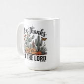 Danke an die Lord Cactus Desert Kaffeetasse (Vorderseite Links)