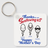 Danke an die Mutter, dass sie uns nicht verschluck Schlüsselanhänger (Vorderseite)