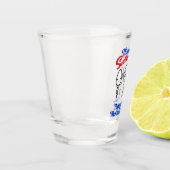 Danke an die Mutter, dass sie uns nicht verschluck Schnapsglas (Links)