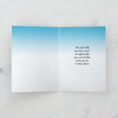 Danke an die Sanitäter Karte (Innenseite)