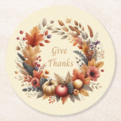 Danke an die Untersetzer des Erntedanks (Vorderseite)