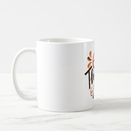 Danke an Eat Pie - Erntedank Day Kaffeetasse (Links)