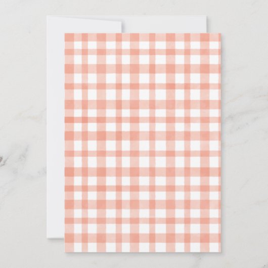 Danke an Eat Pie!Erntedank Dinner Party Einladung (Rückseite)