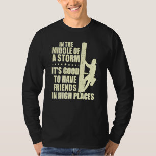 Danke an einen Leitungsmonteur Zitat Elektrischer T-Shirt