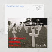 Danke an einen Tierarzt Postkarte (Vorne/Hinten)