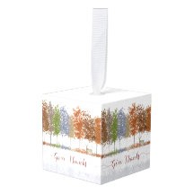 Danke an Erntedank Bäume und einsamen Hirsch