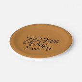 Danke an Erntedank Teller Napkins (Schrägansicht)