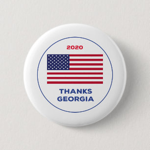 Danke an Georgien für die Wahl 2020 Button