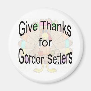 Danke an Gordon Setters - Magnet