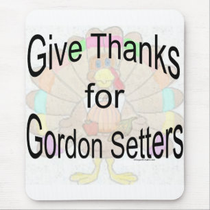 Danke an Gordon Setters Mousepad
