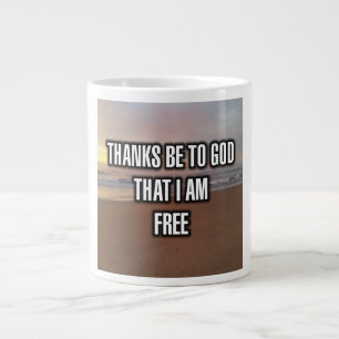 Danke an Gott, dass ich freie Tasse bin