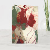 Danke an Gott für sein Geschenk Weihnachten Karte (Rückseite)