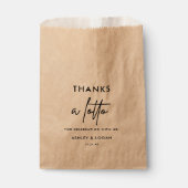 Danke an Lotto Wedding Scratchers Geschenktütchen (Vorderseite)