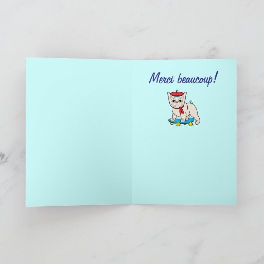 Danke an meinen Französischlehrer (Innenseite)