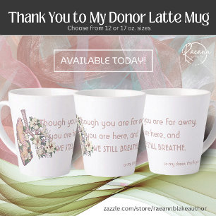 Danke an meinen Spender Latte-Mug Milchtasse
