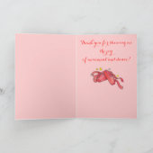 Danke an meinen Tanzlehrer: Red Ballet Shoes (Innenseite)