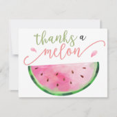 Danke an Melon (Vorderseite)