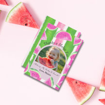 Danke an Melon Flat Dankeschön Card