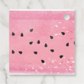 Danke an Melon | Wassermelone | Geburtstag Geschenkanhänger (Rückseite)