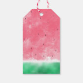 Danke an Melon Watercolor Geschenkanhänger (Rückseite)