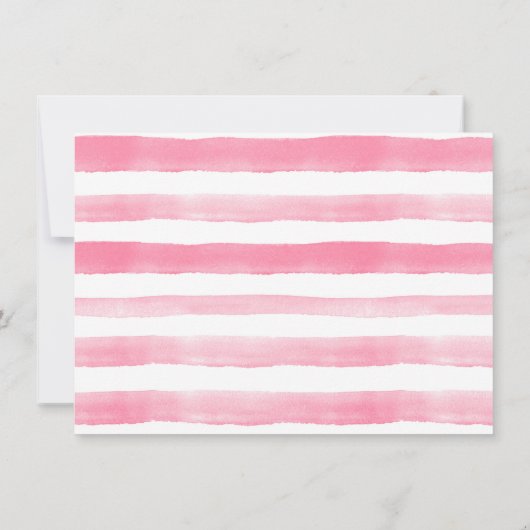 Danke an Melon Watermelon Foto Danke Einladung (Rückseite)