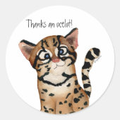 Danke an Ocelot Stickers (Vorderseite)