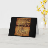 Danke an Papa Eis Skate Karte (Gelbe Blume)