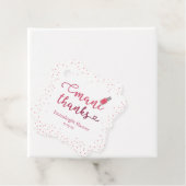 Danke an Pink Mani Geschenkanhänger (Beispiel)