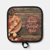 Danke an Pot Holder Topflappen (Vorderseite)