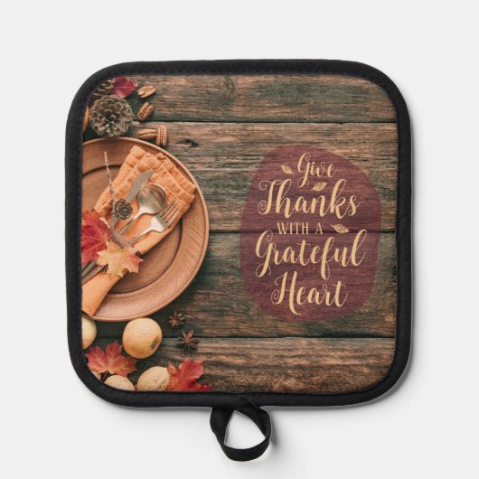 Danke an Pot Holder Topflappen (Vorderseite)