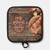 Danke an Pot Holder Topflappen (Vorderseite)