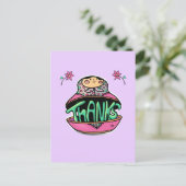 Danke an Russian Doll Postkarte (Stehend Vorderseite)