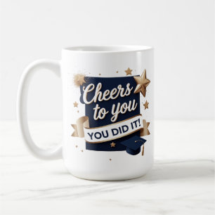 "Danke an Sie" Abschluss Tasse - 15oz Personalisie