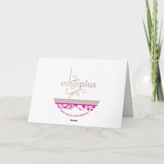 DANKE AN SIE KARTE :: lily (Rückseite)