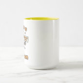 Danke an Skele-ton | Funny Skeleton Halloween Tasse (Zentrum)