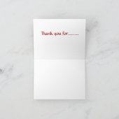 Danke, Angel Dankeskarte (Innenseite)