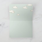 Danke, Animals Grußkarte Einladung (Innenseite)