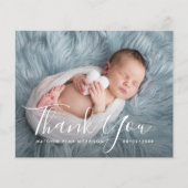 Danke | Ankündigung der Geburt eines Skripts (Vorderseite)