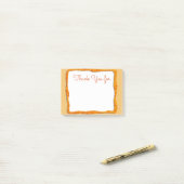 Danke Anmerkungen Post-it Klebezettel (Auf Schreibtisch)