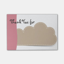 Danke Anmerkungen Post-it Klebezettel