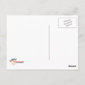 Danke Äpfel Postkarte (Rückseite)