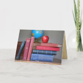 Danke, Apple für die Lehrerkarte Dankeskarte (Rückseite)