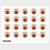 Danke, Apple Teacher Party Stickers (Blatt)