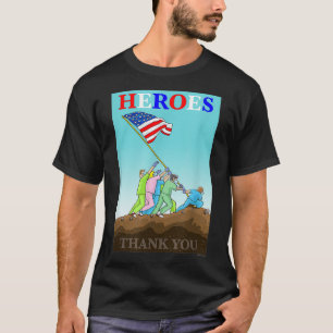 DANKE ÄRZTE, KRANKENSCHWESTERN, ERSTHELFER T-Shirt