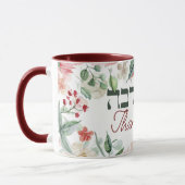 Danke auf Hebräisch - Heute Raba jüdische Dankbark Tasse (Links)