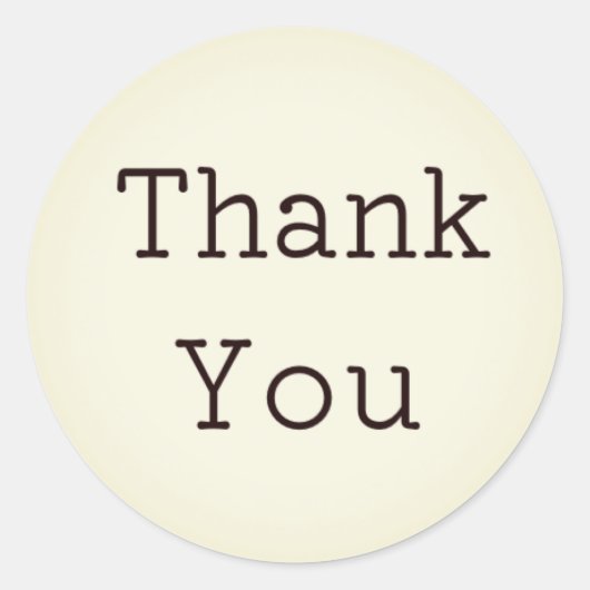 Danke, Aufkleber (Vorderseite)