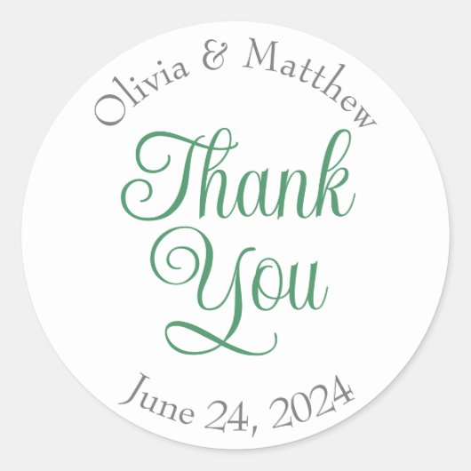 Danke, Aufkleber (Vorderseite)