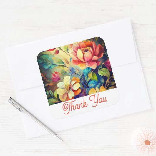 Danke, Aufkleber (Umschlag)