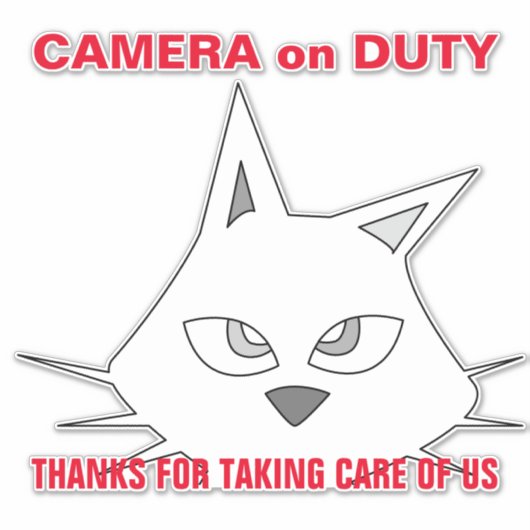 Danke Aufkleber (Vorderseite)