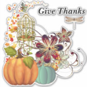 Danke Aufkleber (Vorderseite)